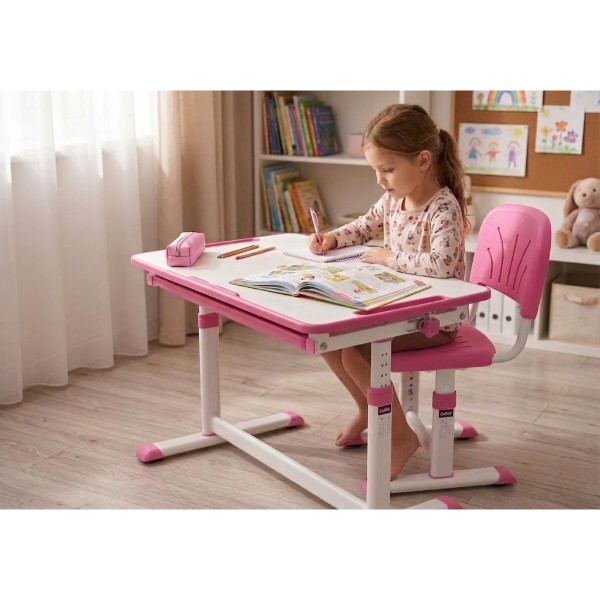 Фото - Комплект мебели школьный 2 элемента Cubby Olea Pink